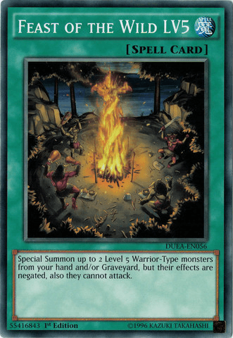Feast of the Wild LV5 [DUEA-EN056] Common - Josh's Cards
