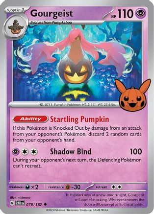 Gourgeist 078/182 - Trick or Trade BOOster Bundle 2024