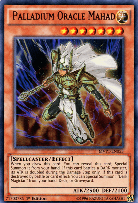 Palladium Oracle Mahad [MVP1-EN053] Ultra Rare - Josh's Cards