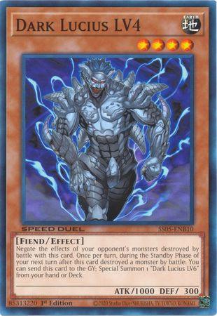 Dark Lucius LV4 [SS05-ENB10] Common - Josh's Cards