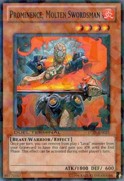 Prominence, Molten Swordsman [DT05-EN025] Common - Josh's Cards