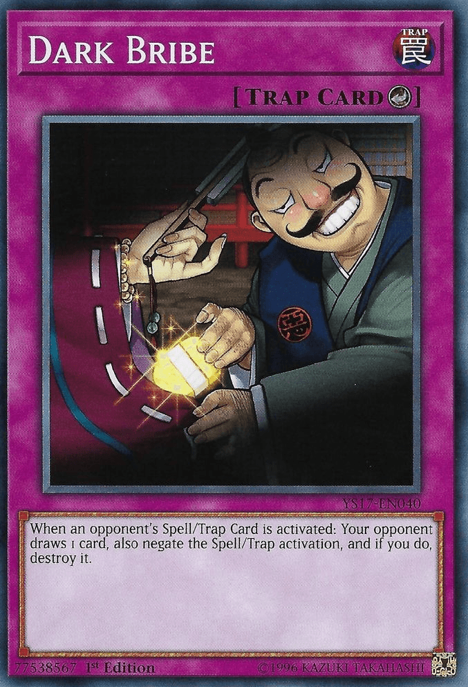 Dark Bribe [YS17-EN040] Common - Josh's Cards