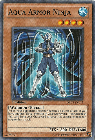 Aqua Armor Ninja [ORCS-EN015] Common - Josh's Cards