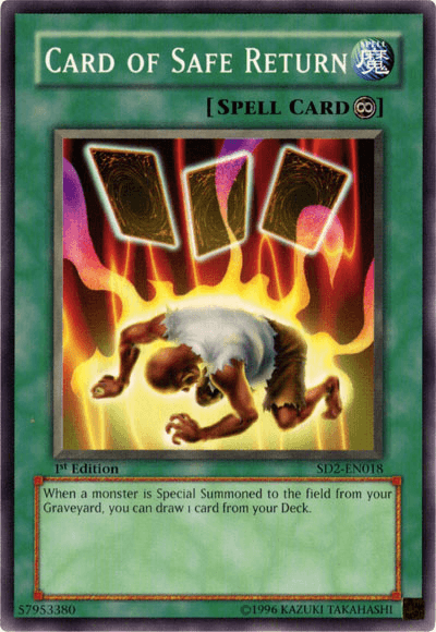 Card of Safe Return [SD2-EN018] Common - Josh's Cards