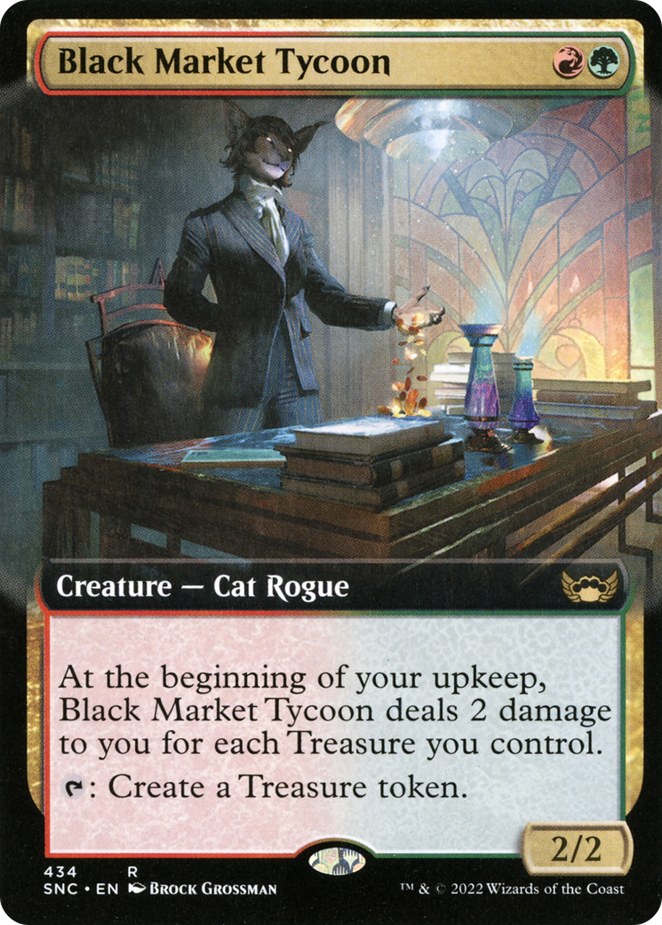 Black Market Tycoon (SNC-434) - Streets of New Capenna: (Extended Art)