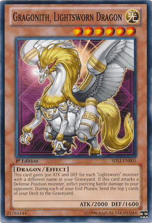 Gragonith, Lightsworn Dragon [SDLI-EN005] Common - Josh's Cards