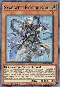 Sage with Eyes of Blue (Purple) [LDS2-EN011] Ultra Rare - Josh's Cards