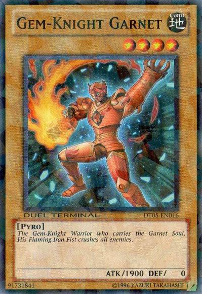 Gem-Knight Garnet [DT05-EN016] Common - Josh's Cards