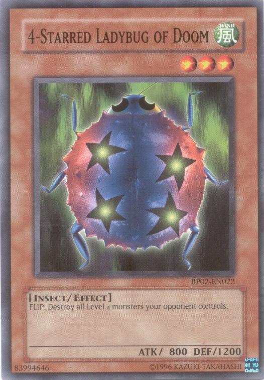 4-Starred Ladybug of Doom [RP02-EN022] Common - Josh's Cards