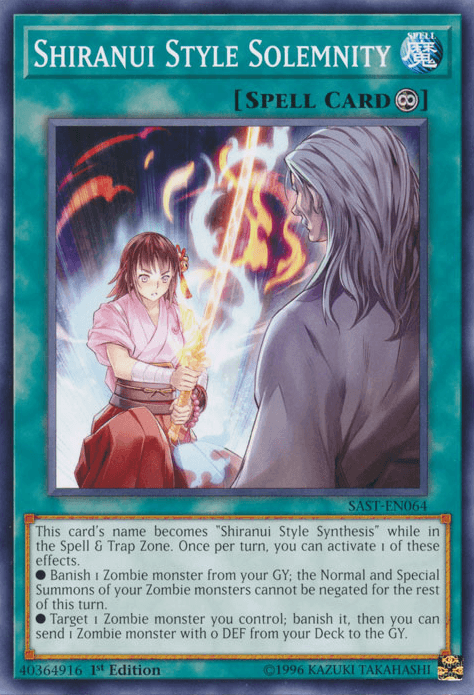 Shiranui Style Solemnity [SAST-EN064] Common - Josh's Cards