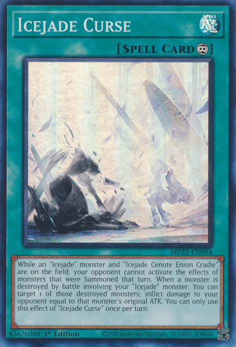 Icejade Curse [MP23-EN094] Super Rare - Josh's Cards
