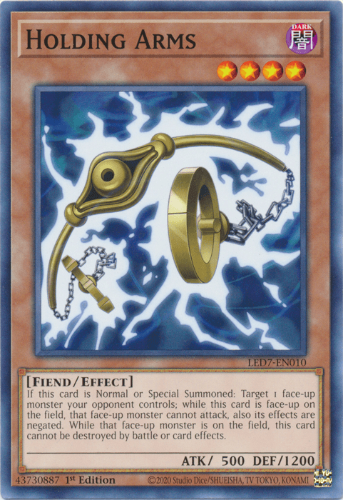 Holding Arms [LED7-EN010] Common - Josh's Cards