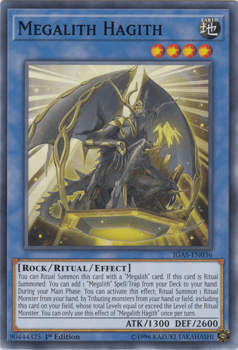 Megalith Hagith [IGAS-EN036] Common - Josh's Cards
