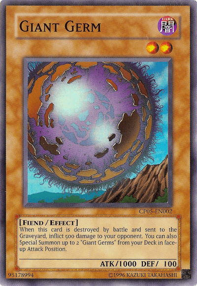 Giant Germ [CP05-EN002] Super Rare - Josh's Cards