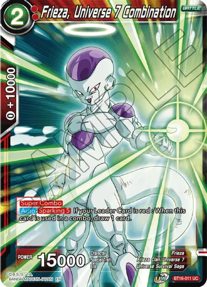 Frieza, Universe 7 Combination (BT16-011) [Realm of the Gods] Parallel Foil