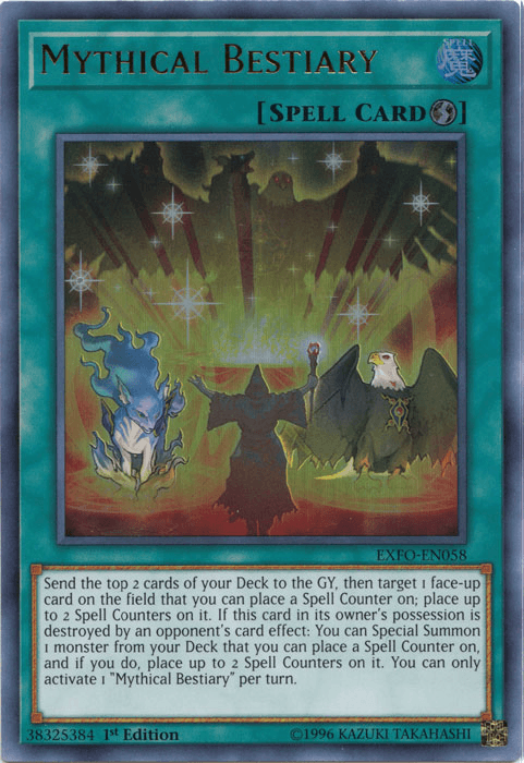 Mythical Bestiary [EXFO-EN058] Ultra Rare - Josh's Cards