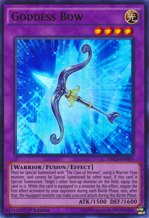 Goddess Bow [DRL3-EN065] Ultra Rare - Josh's Cards
