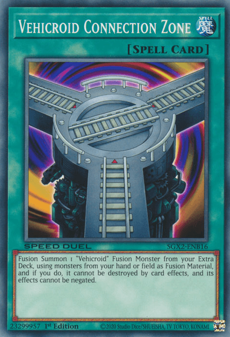 Vehicroid Connection Zone [SGX2-ENB16] Common - Josh's Cards