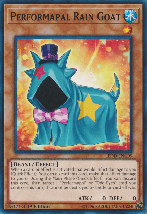 Performapal Rain Goat [LEDD-ENC09] Common - Josh's Cards