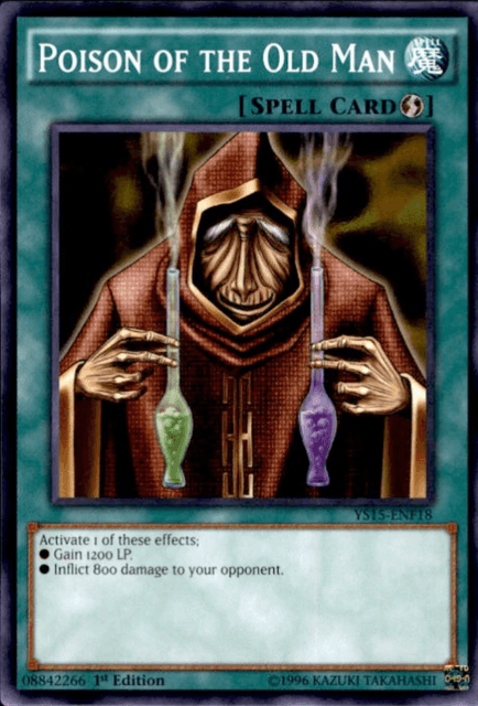 Poison of the Old Man [YS15-ENF18] Common - Josh's Cards