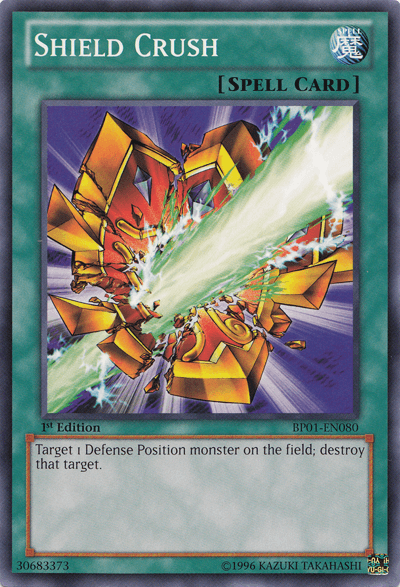 Shield Crush [BP01-EN080] Common - Josh's Cards