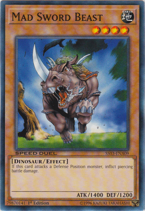 Mad Sword Beast [SS03-ENA09] Common - Josh's Cards