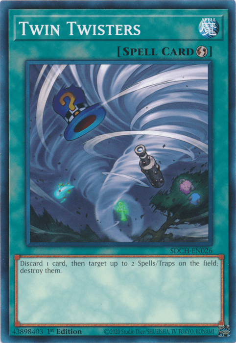 Twin Twisters [SDCH-EN026] Common - Josh's Cards