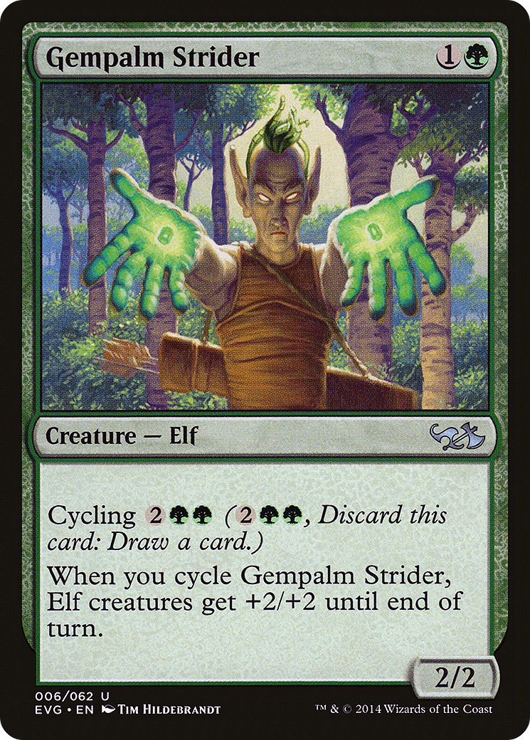 Gempalm Strider (DD3-006) - Duel Decks Anthology: Elves vs. Goblins
