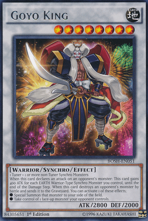 Goyo King [BOSH-EN051] Rare - Josh's Cards