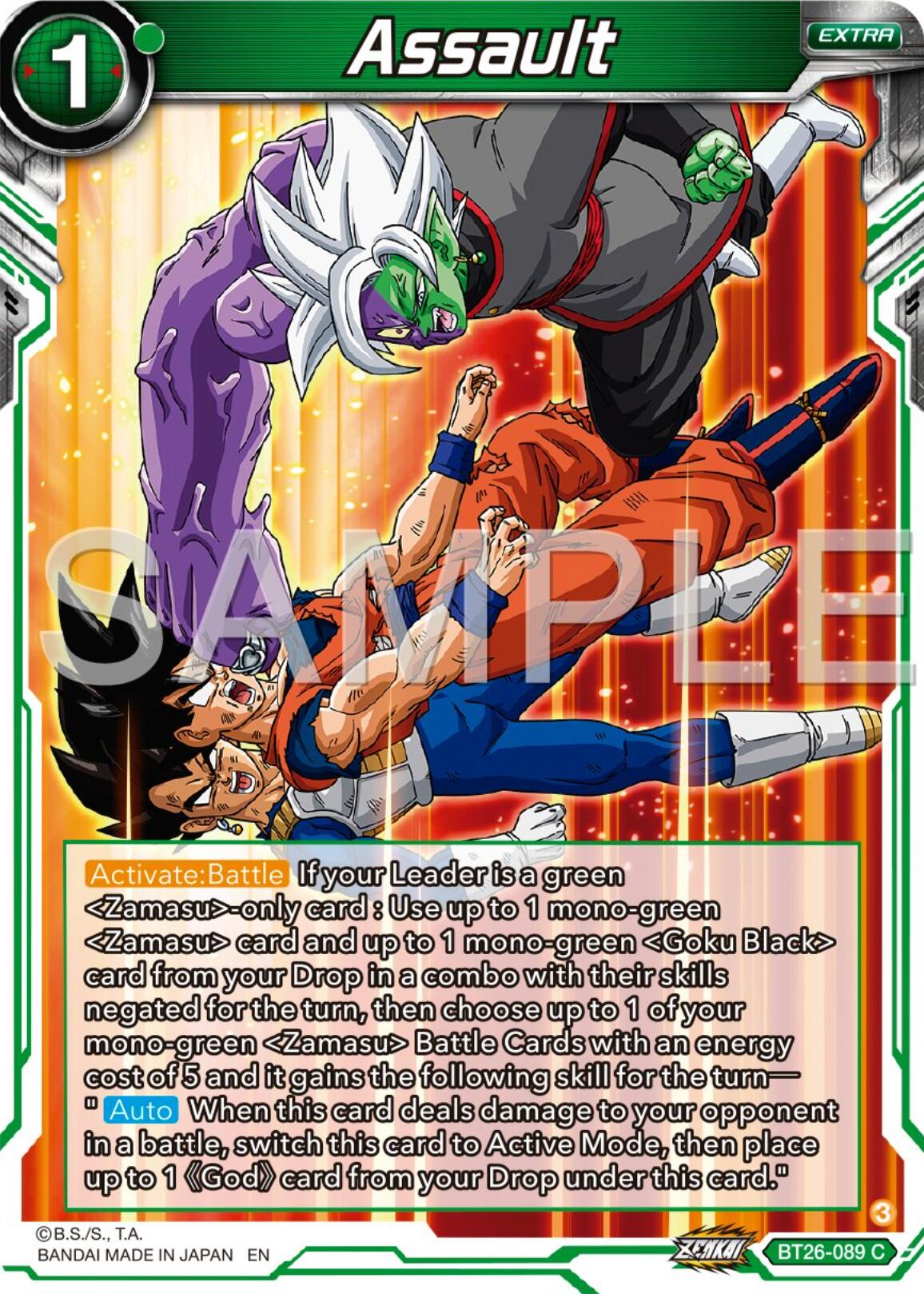 Assault (BT26-089) [Ultimate Advent] Parallel Foil