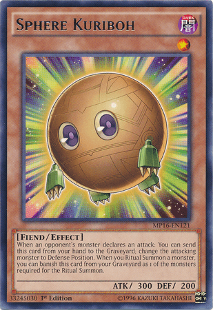Sphere Kuriboh [MP16-EN121] Rare - Josh's Cards