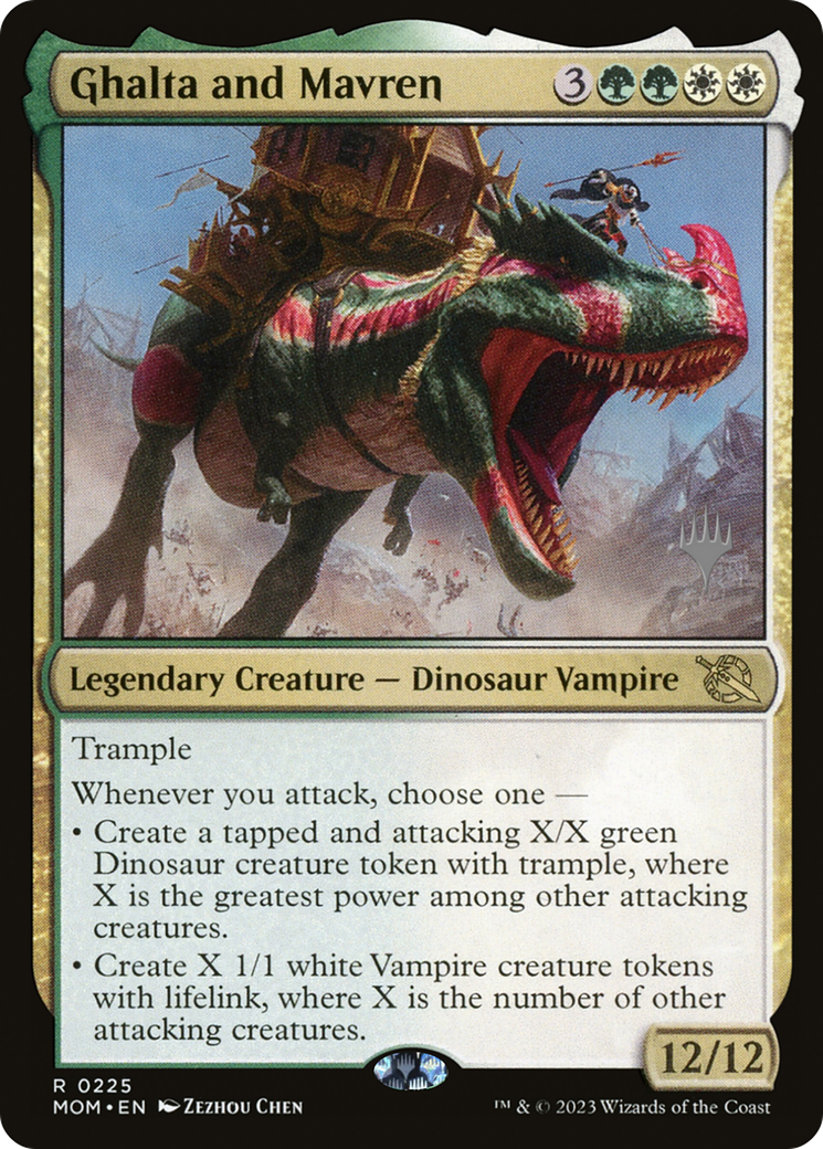 Ghalta and Mavren (PPMOM-225P) - March of the Machine Promos