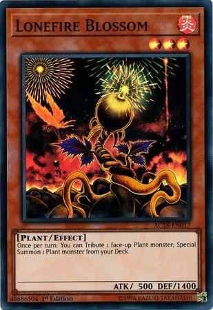 Lonefire Blossom [AC18-EN017] Super Rare - Josh's Cards