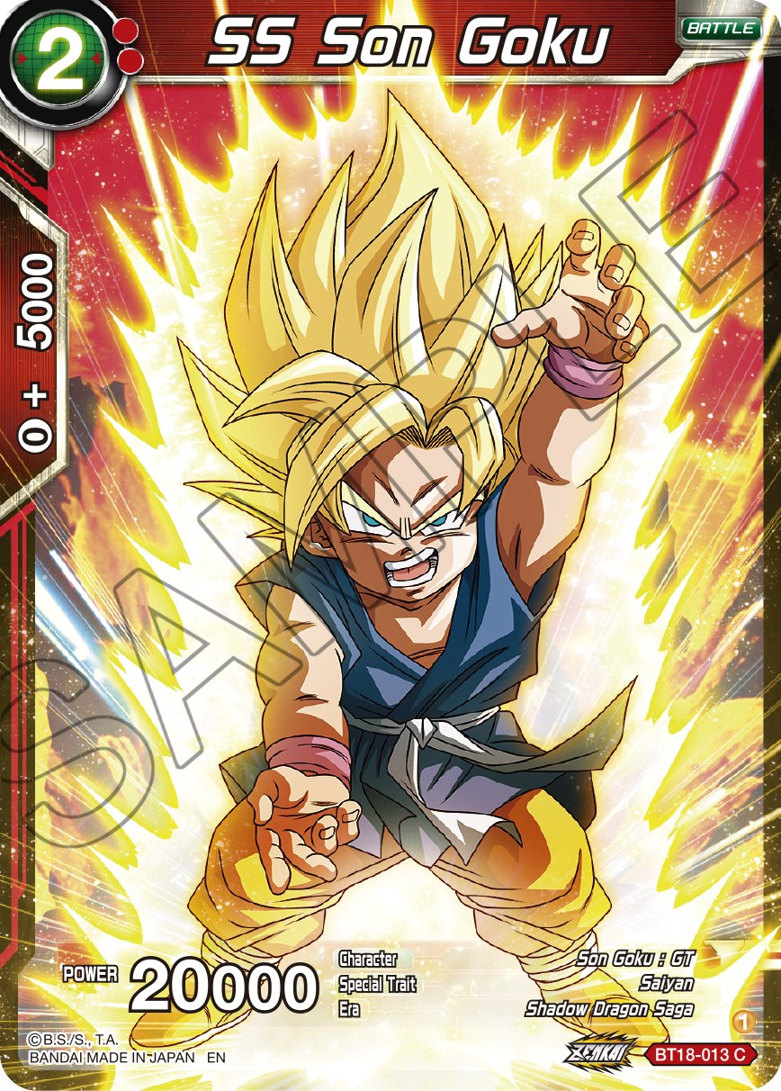 SS Son Goku (BT18-013) [Dawn of the Z-Legends] Parallel Foil