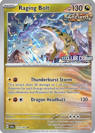 Raging Bolt (Cosmo Holo) (Best Buy Exclusive) [Miscellaneous Cards & Products]