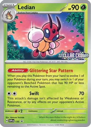 Ledian - SVP133 [133] (SV: Scarlet & Violet Promo Cards) Holofoil