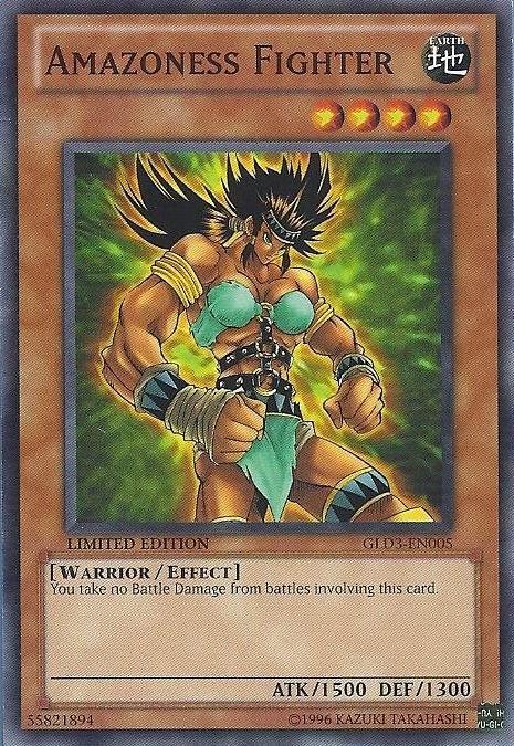 Amazoness Fighter [GLD3-EN005] Common - Josh's Cards