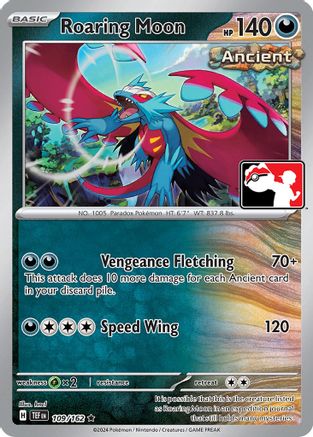 Roaring Moon 109/162 - Prize Pack Series Cards