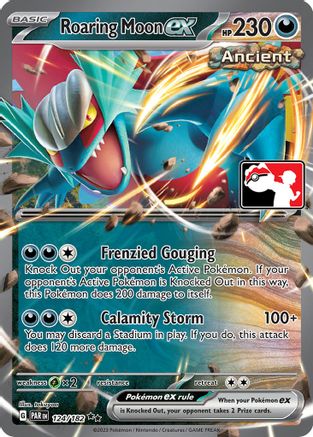 Roaring Moon ex 124/182 - Prize Pack Series Cards Holofoil