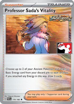 Professor Sada's Vitality 170/182 - Prize Pack Series Cards