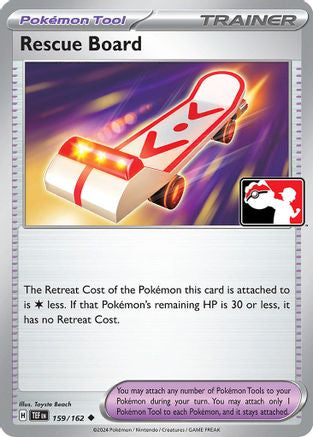 Rescue Board 159/162 - Prize Pack Series Cards