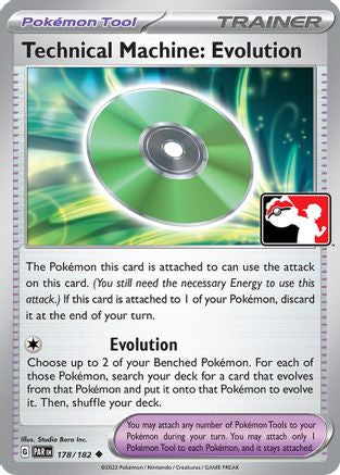 Technical Machine: Evolution 178/182 - Prize Pack Series Cards Holofoil