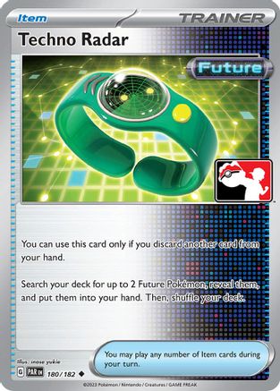 Techno Radar 180/182 - Prize Pack Series Cards