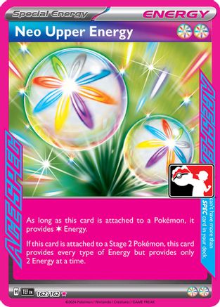Neo Upper Energy 162/162 - Prize Pack Series Cards Holofoil