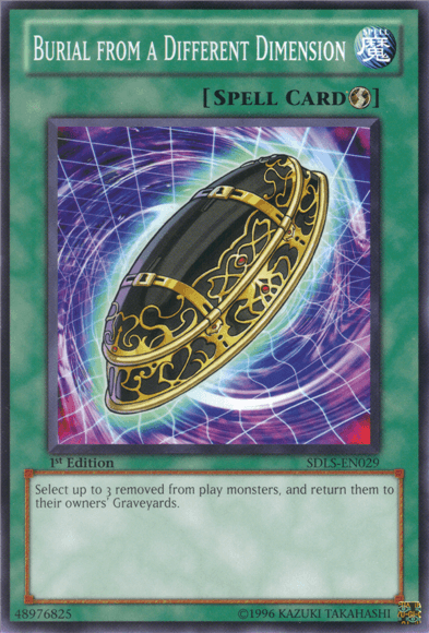 Burial from a Different Dimension [SDLS-EN029] Common - Josh's Cards