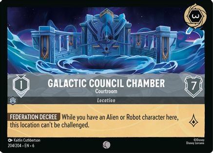 Galactic Council Chamber - Courtroom (204/204) - Azurite Sea