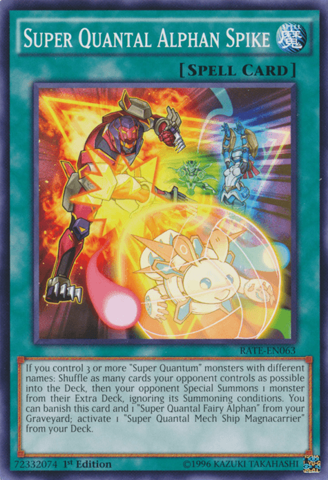 Super Quantal Alphan Spike [RATE-EN063] Common - Josh's Cards