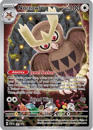 Noctowl - 141 [141] (SV: Scarlet & Violet Promo Cards) Holofoil