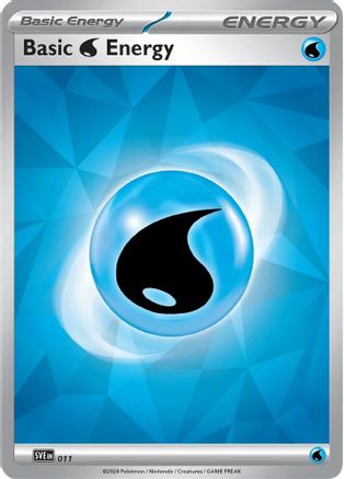 Basic Water Energy 011 - SV07 Stellar Crown Holofoil