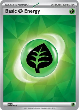 Basic Grass Energy 009 - SV07 Stellar Crown Holofoil